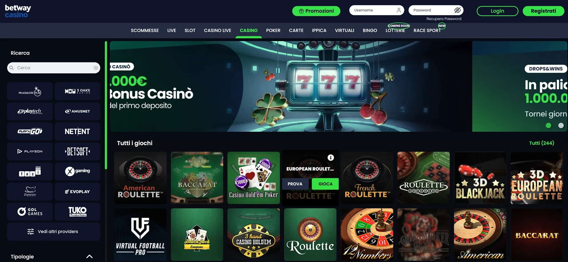 Betway Casino Betway Casino